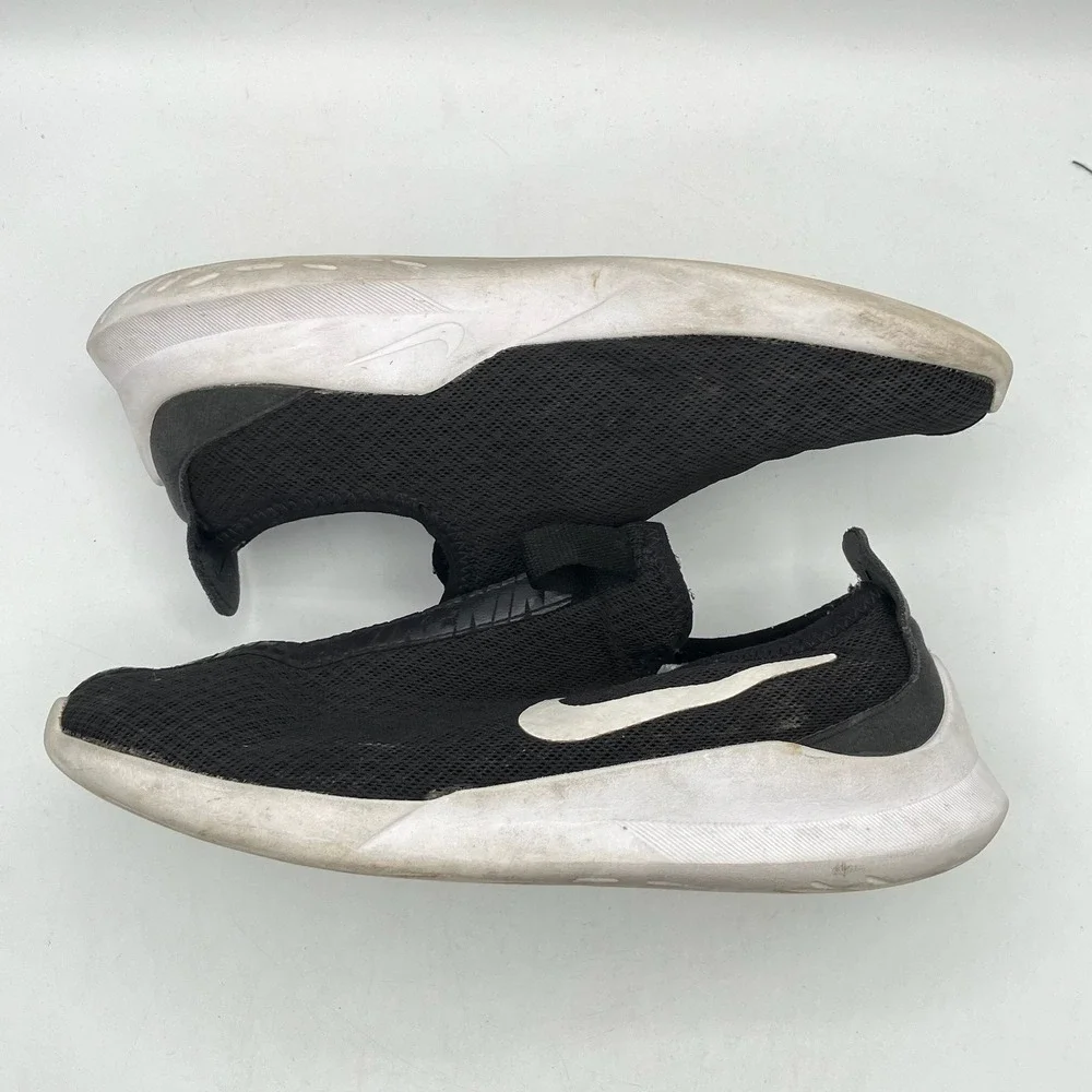 Nike Flex Advance Black White Slip On Sneakers Shoes AQ2234-001 Size US‎ 8